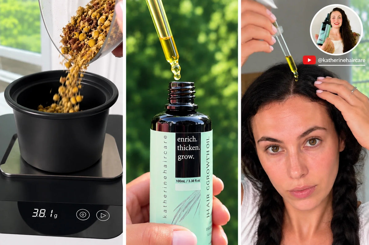 Herbal Hair Growth Oil Recipe
